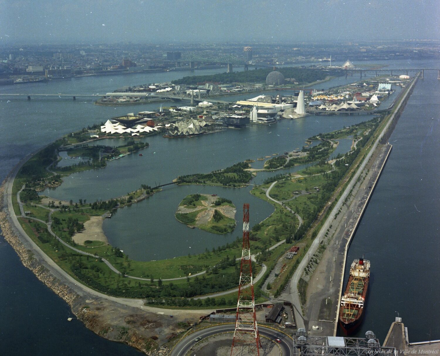 L'Île Notre-Dame allestita per l'Expo del 1967