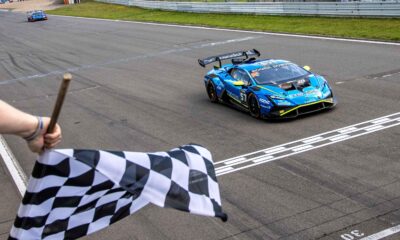 Il vincitore di Gara 2 del Lamborghini Super Trofeo al Nürburgring