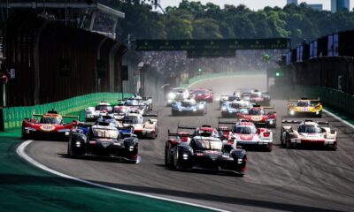 Il via della 6H San Paolo 2024 del WEC (© x.com Toyota Gazoo Racing WEC)