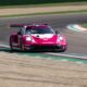 La Porsche #85 delle Iron Dames, prima nelle qualifiche LMGT3 della ELMS 4H Imola (© ELMS)