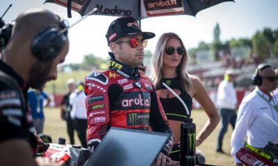 Alvaro Bautista sulla griglia di partenza a Most