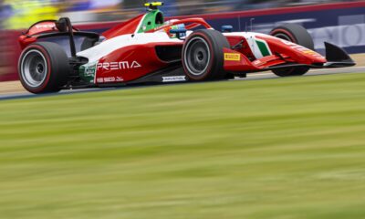 Andrea Kimi Antonelli vincitore della Sprint Race di F2 a Silverstone