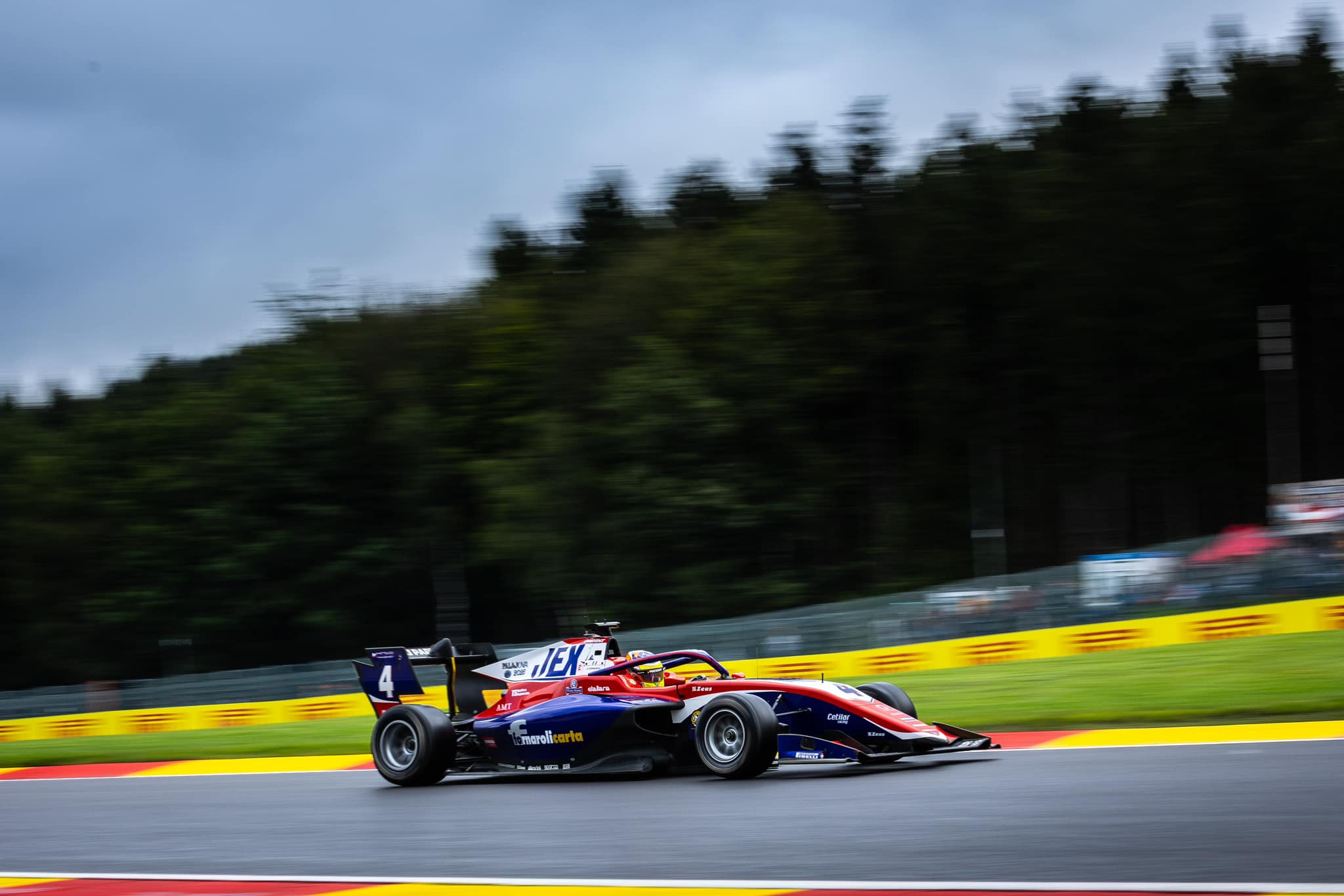 Fornaroli in azione a Spa durante il weekend F3 del 2024