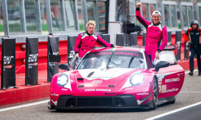 Le Iron Dames festeggiano la vittoria nella 4H di Imola dell'ELMS