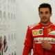 jules bianchi con la tuta della ferrari