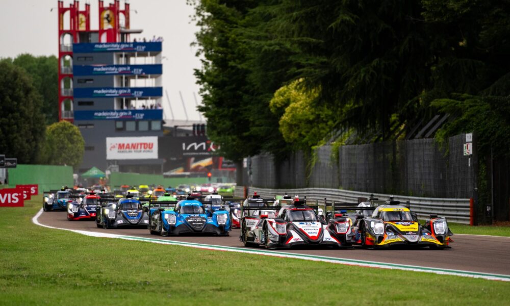 La partenza della ELMS 4H Imola LMP2 (© ELMS)