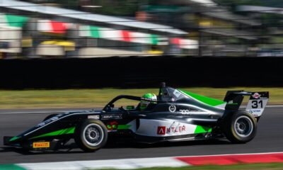 Akshay Bohra in azione al Mugello con la Tatuus di US Racing