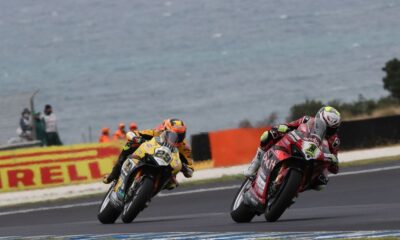 Andrea Iannone e Alvaro Bautista insieme in pista in Australia, per il primo round del 2024