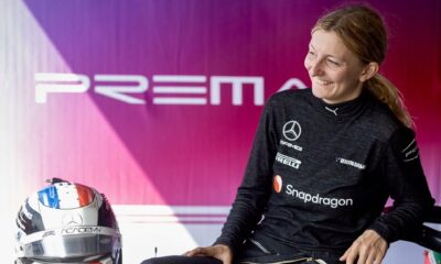 Doriane Pin, vincitrice di Gara 2 della F1 Academy a Zandvoort