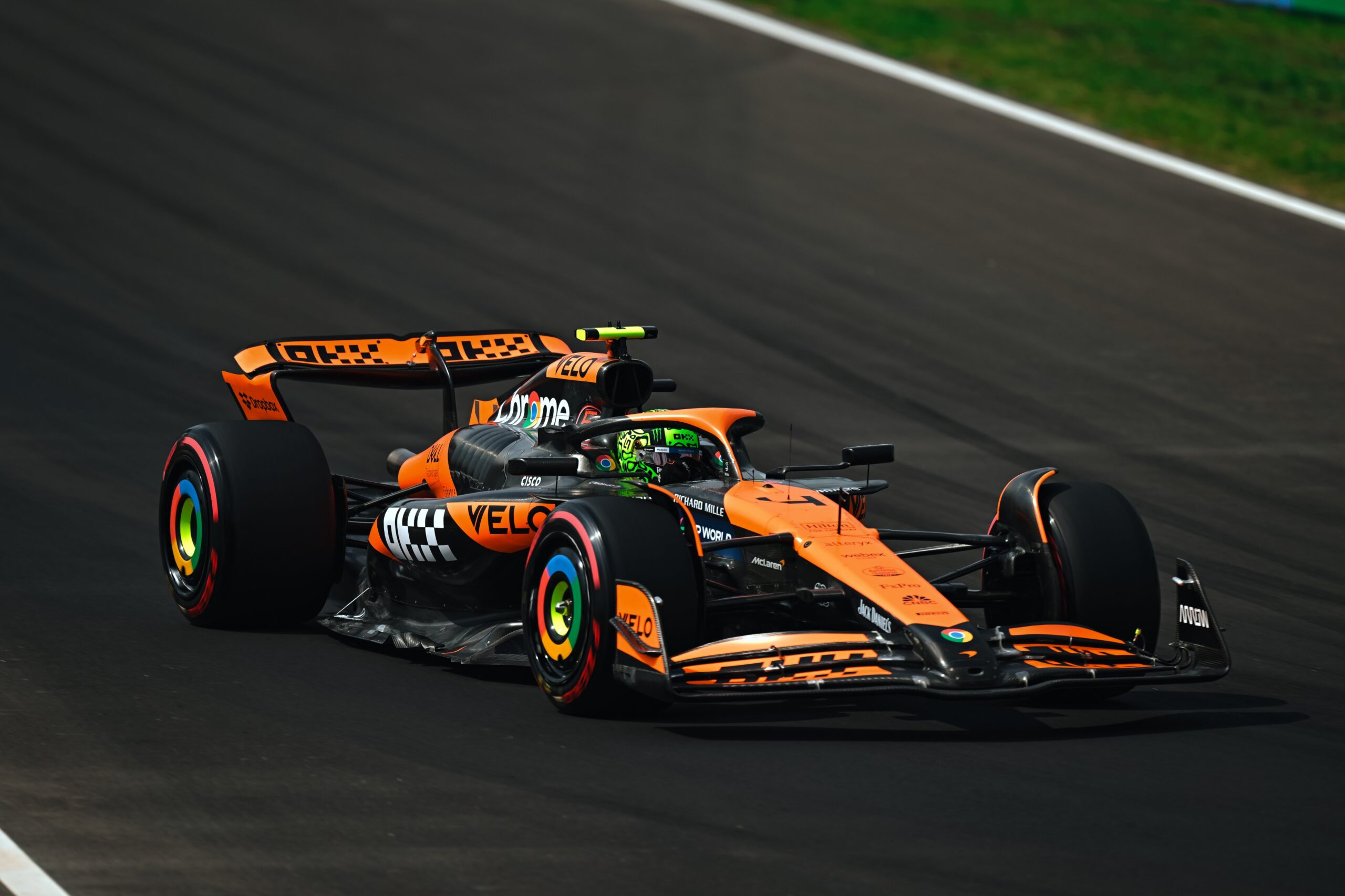 F1 GP Monza 2024, qualifiche: Lando Norris è in pole position (© x.com McLaren)