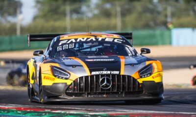 GTWCE Sprint Cup Magny Cours 2024 qualifiche 2, Gounon in pole con la Mercedes AMG Boutsen VDS (© GT World Challenge Europe)