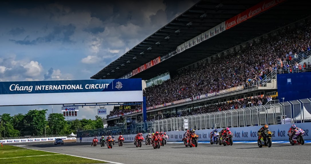 La partenza del GP di Buriram nel 2023