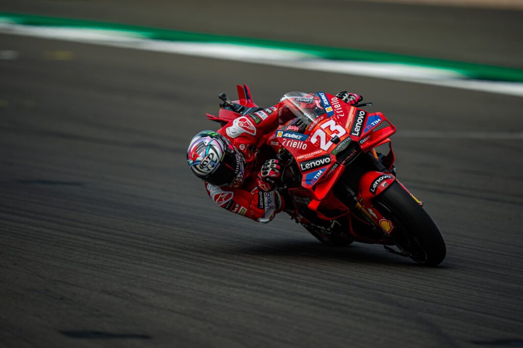 Bastianini ha vinto la MotoGP Silverstone 2024 Sprint (© Ducati)