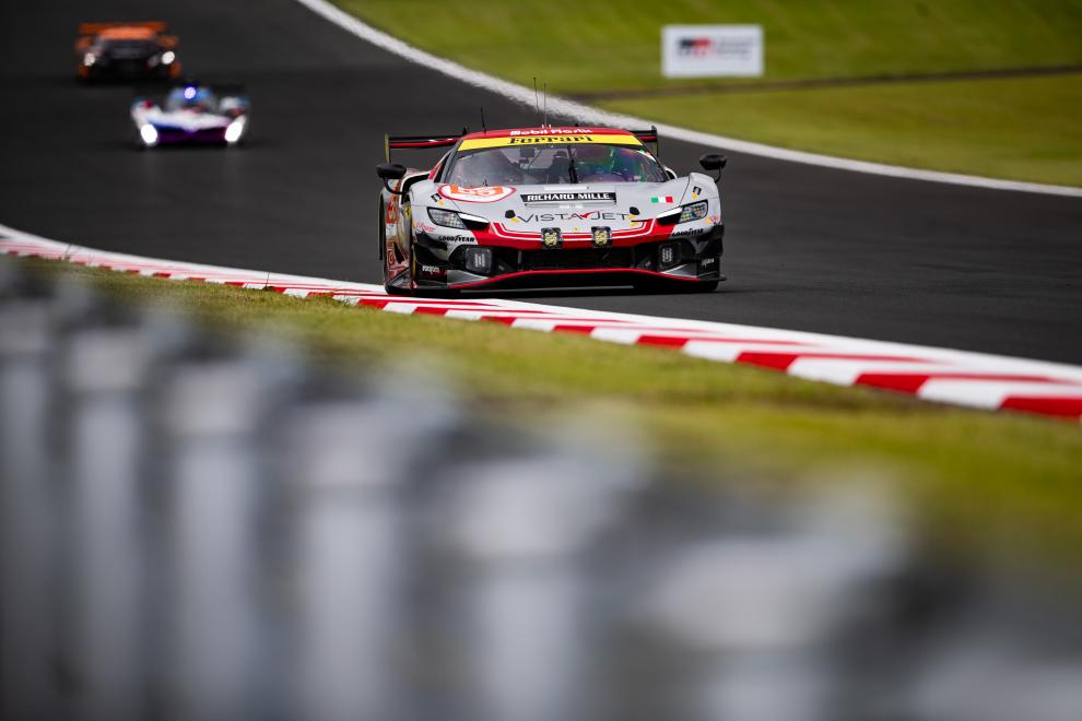 WEC 6 Ore Fuji 2024 qualifiche LMGT3, pole position per la #55 Ferrari Vista AF Corse (© FIA WEC)