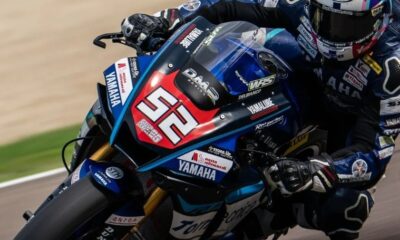 Alessandro del Bianco, vincitore di Gara 1 del CIV SBK