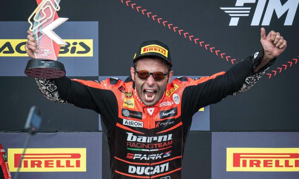 Danilo Petrucci dominatore del SBK Round di Cremona 2024