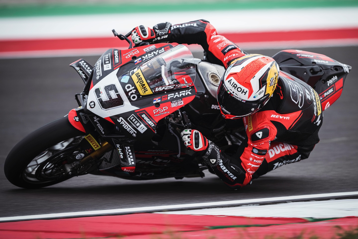 Danilo Petrucci, vincitore di Gara 1 a Cremona in SBK