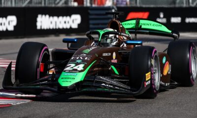 Joshua Durksen, vincitore della Sprint Race di F2 a Baku