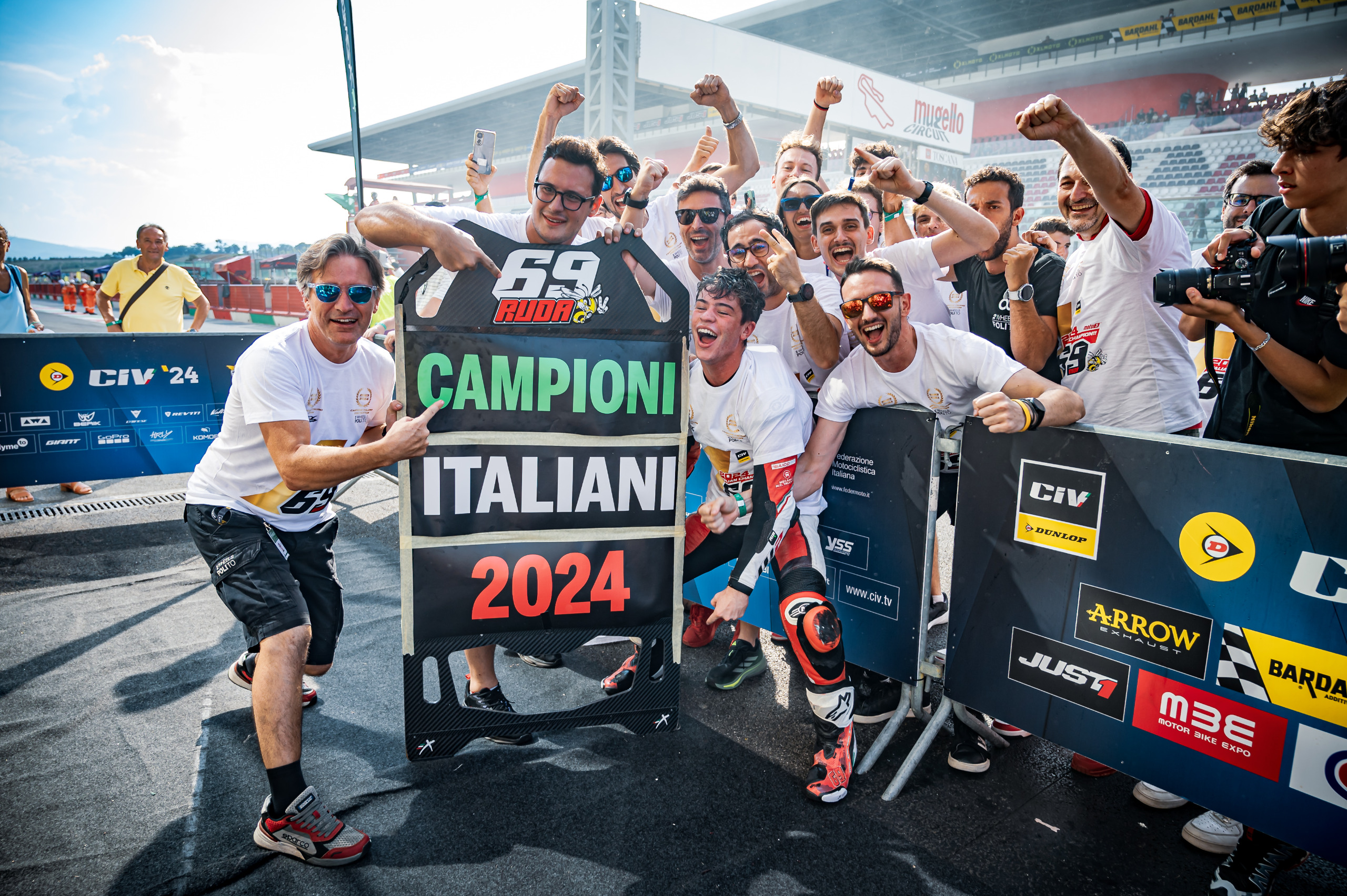 Marcos Ruda campione italiano Moto3 al Mugello