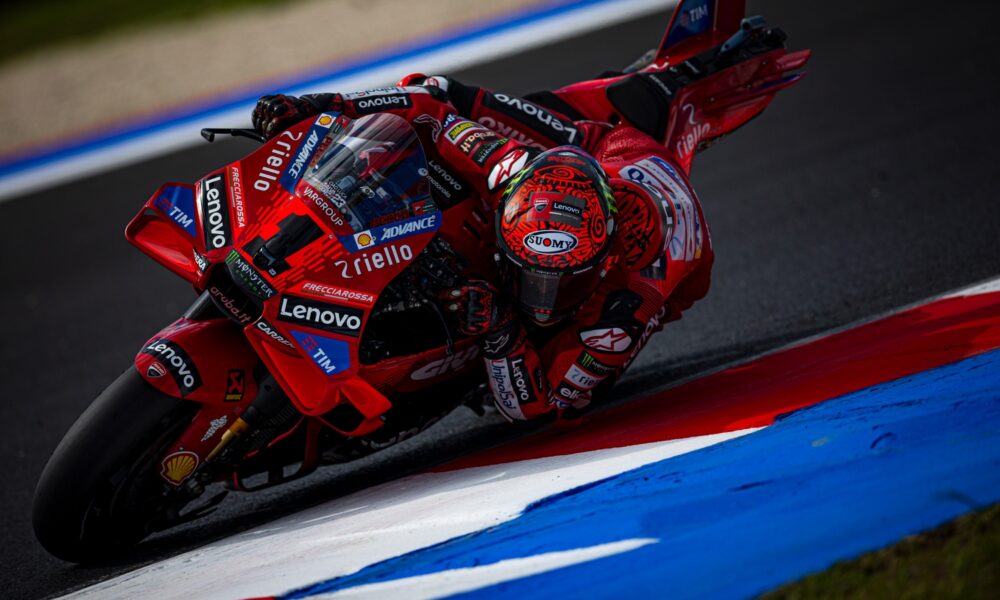 Pecco Bagnaia partirà dalla pole nel GP dell'Emilia Romagna