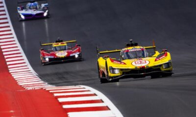 WEC 6 Ore Austin 2024, 3a ora. In testa la #83 Ferrari AF Corse (© WEC)