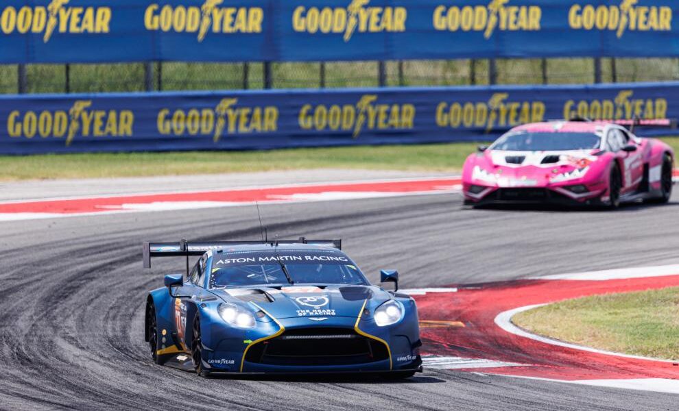 WEC 6 Ore Austin 2024 LMGT3, domina #27 Aston Martin Heart of Racing (© WEC)