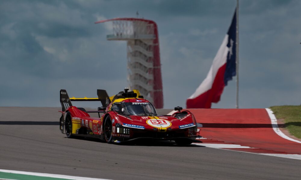 WEC 6 Ore Austin 2024 LMH qualifiche, la #51 Ferrari apre la doppietta rossa (© X.com Ferrari Hypercar)