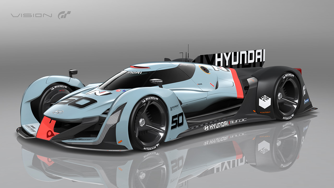 WEC Hyundai annuncia il debutto. Qui la Vision GT del marchio sudcoreano (© Gran Turismo)