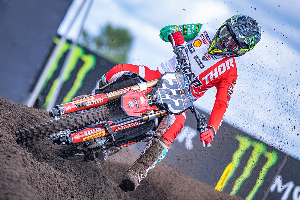 Tony Cairoli in Olanda al debutto della Ducati nel Mondiale MXGP (© Ducati)