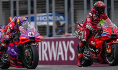 Bagnaia e Martin fianco a fianco a Phillip Island