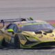 Bonduel in azione durante Gara 2 del Lamborghini Super Trofeo a Barcellona