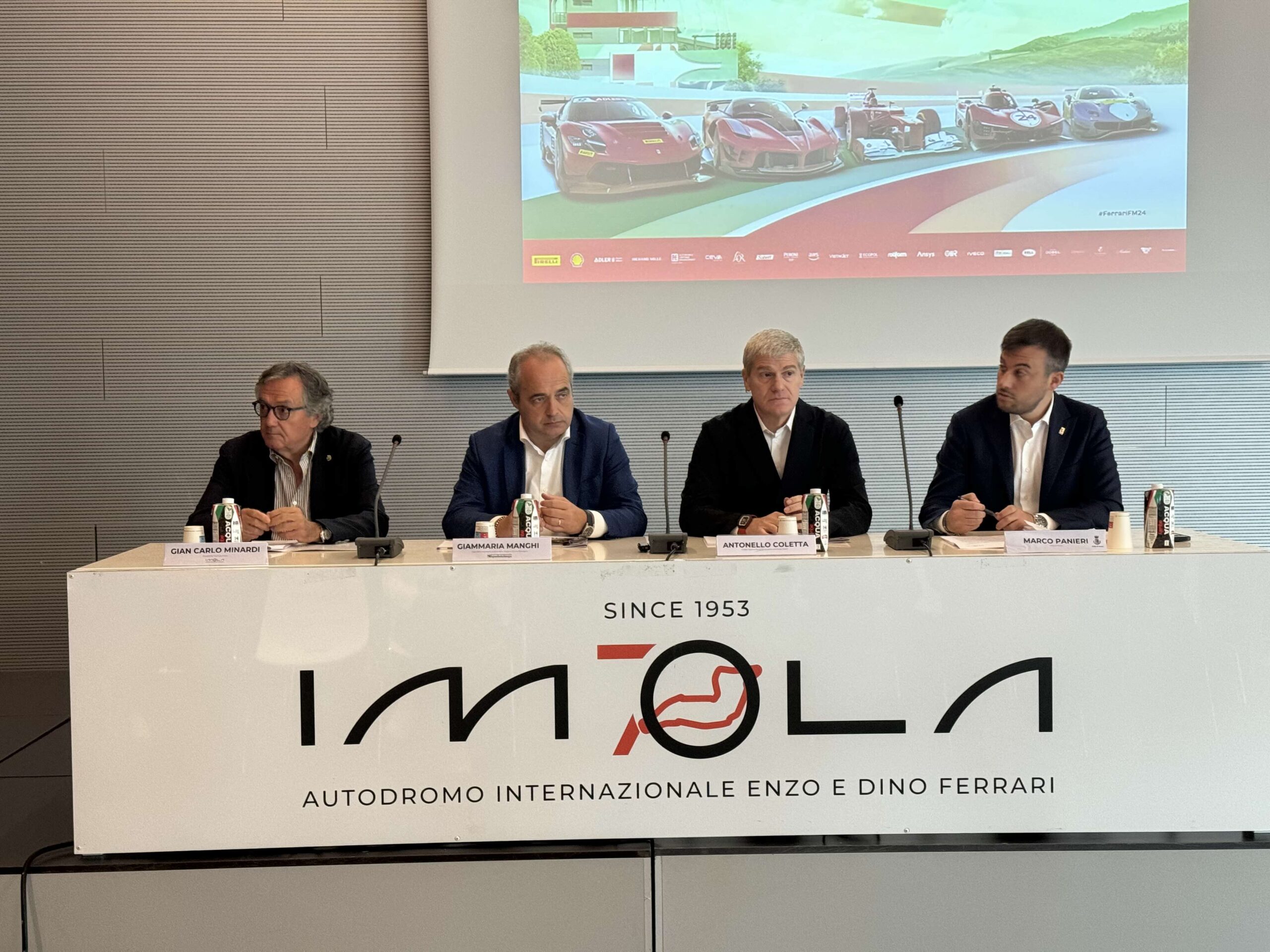 La conferenza stampa di presentazione delle Finali Mondiali Ferrari 2024 (© 1000 Cuori Motori)