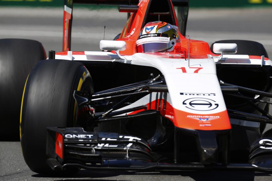 Jules Bianchi sulla Marussia F1 (© FIA)