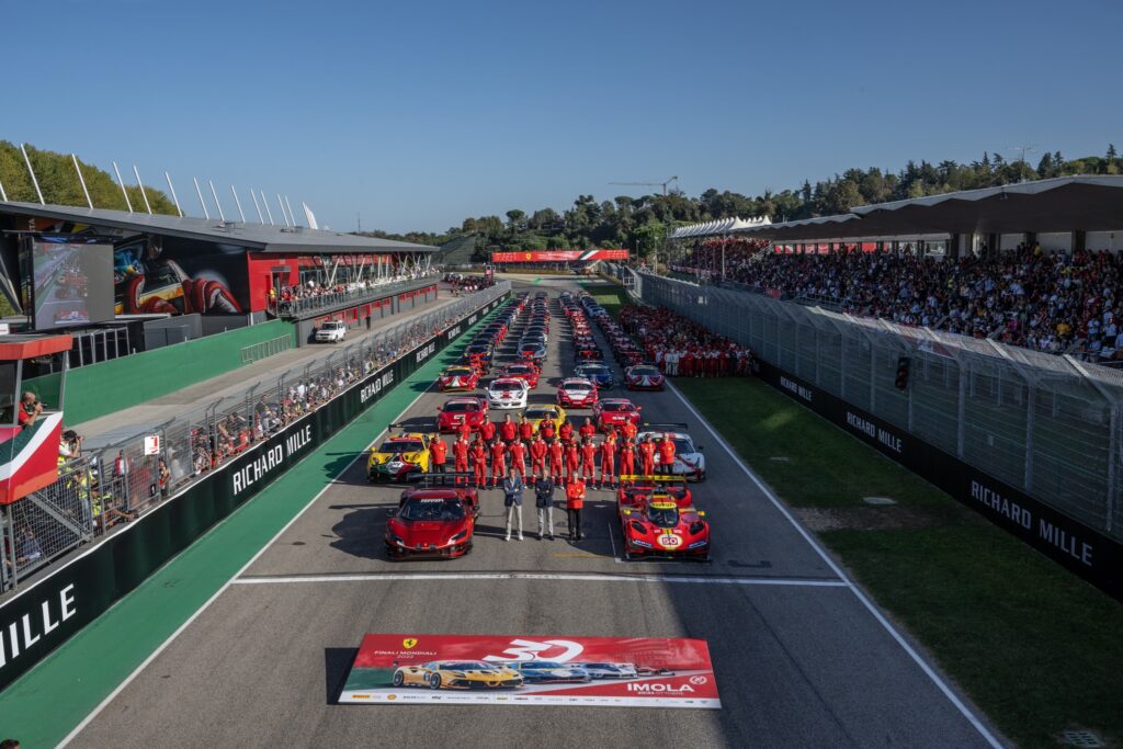 La conclusione del Ferrari Show 2022 (© Autodromo Imola)