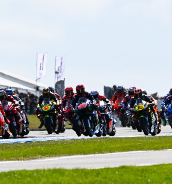 MotoGP in azione al Phillip Island Circuit