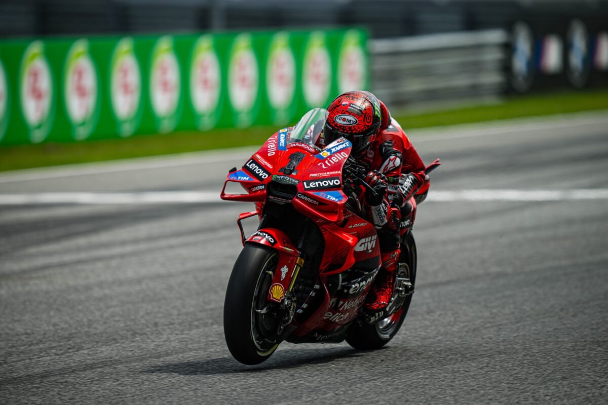 Pecco Bagnaia, vincitore della gara in Thailandia