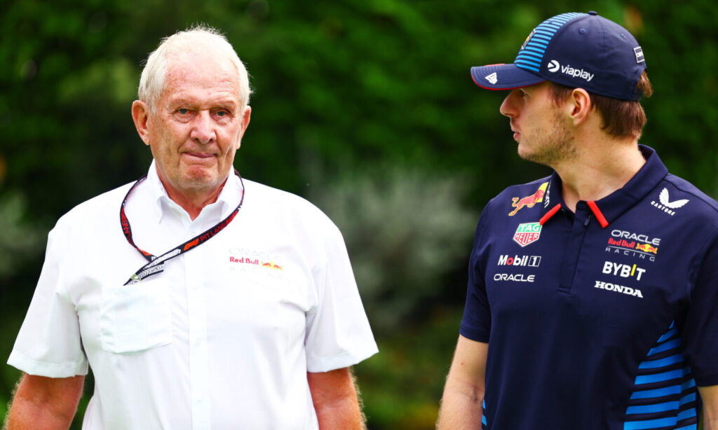 Helmut Marko e Max Verstappen (© Red Bull Content Pool)