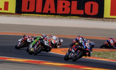 WSBK in azione ad Aragon 2024