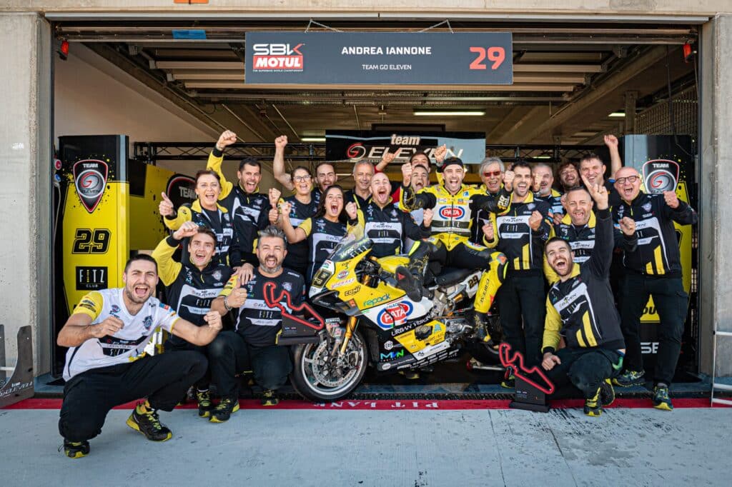 Andrea Iannone rinnova con Ducati Team Go Eleven per il 2025 (© Team Go Eleven)