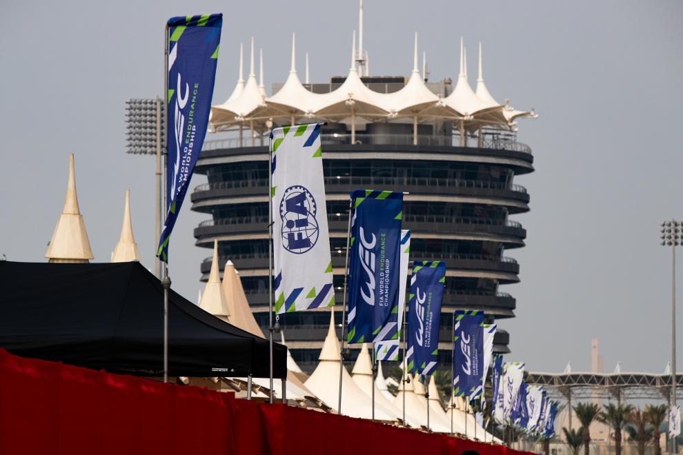 L'iconica torre del Bahrain International Circuit, sede della 8 Ore del Bahrain 2024 (© WEC)