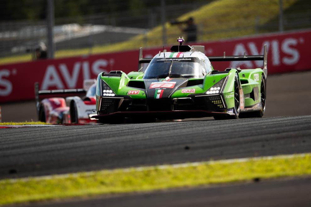 La Lamborghini SC63 in pista (© WEC)