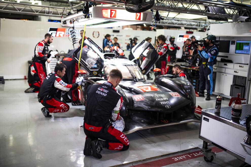 Il ritiro della #7 Toyota (© WEC)