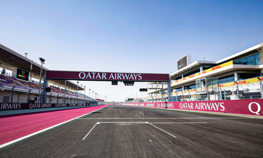 Lusail Circuit in Qatar che ospiterà il penultimo round di Formula 2