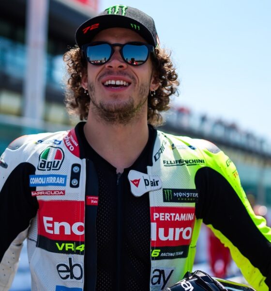 Marco Bezzecchi durante la stagione 2024 della MotoGP