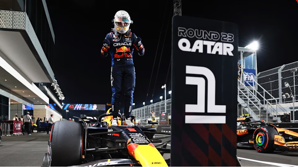 Max Verstappen, l'uomo della pole nelle qualifiche in Qatar