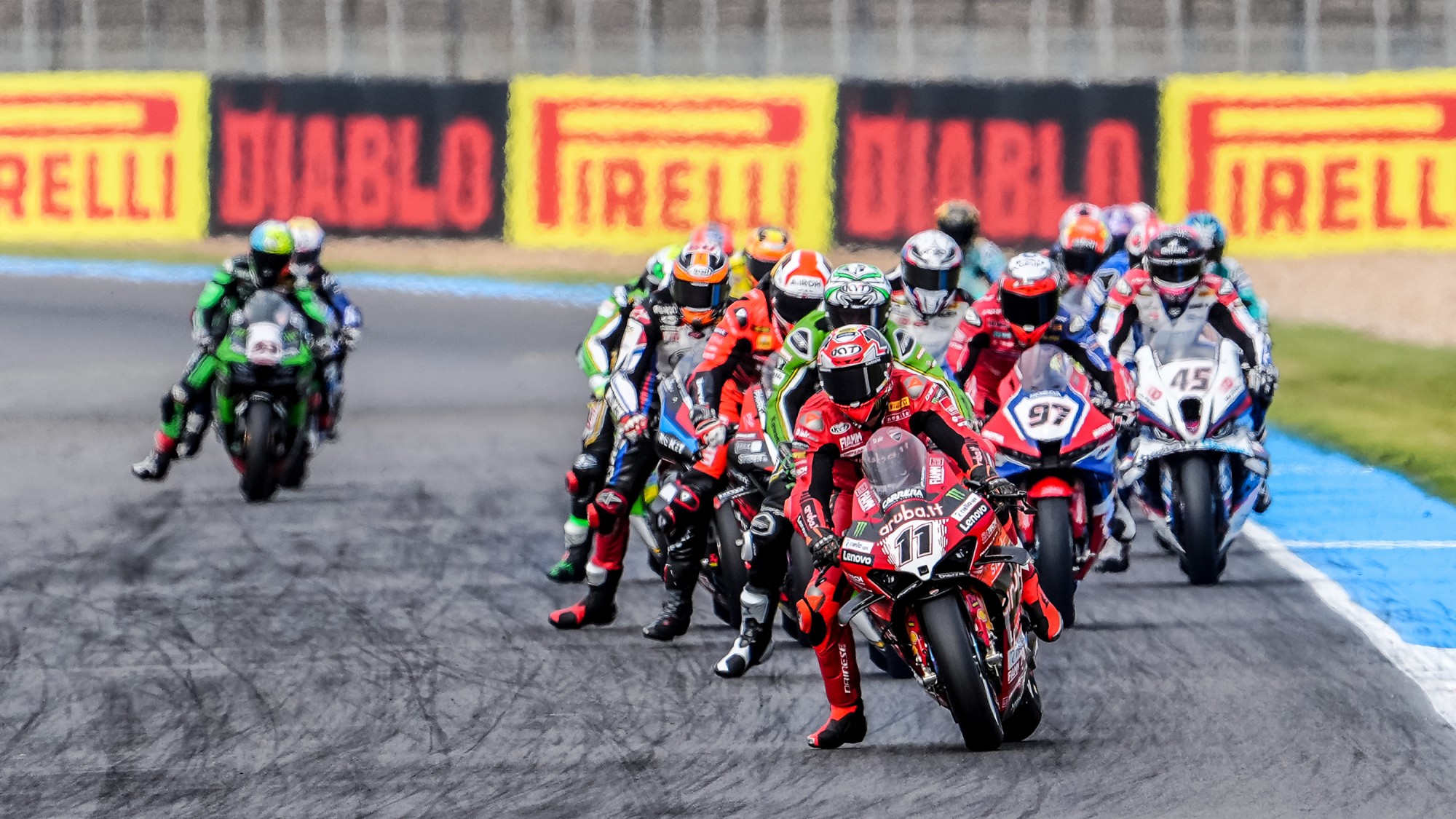 Partenza della WSBK nel Round di Magny Cours