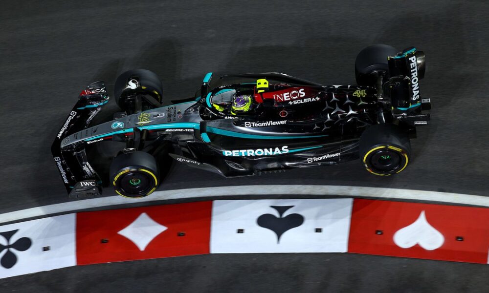 Hamilton primo nelle due Prove Libere del GP Las Vegs 2024 (© Formula 1)