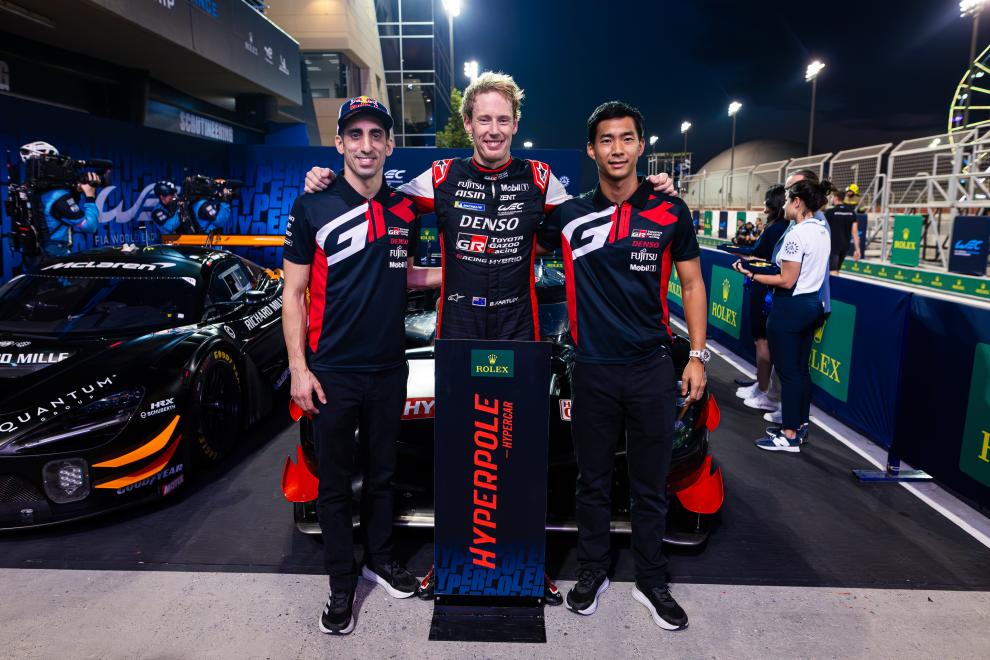 Brendon Hartley autore della pole dell'Hypercar della 8 Ore del Bahrain 2024 (© WEC)