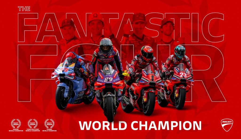 i Fantastici Quattro della Ducati