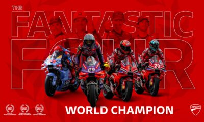 i Fantastici Quattro di Borgo Panigale all'evento "Ducati in Festa"